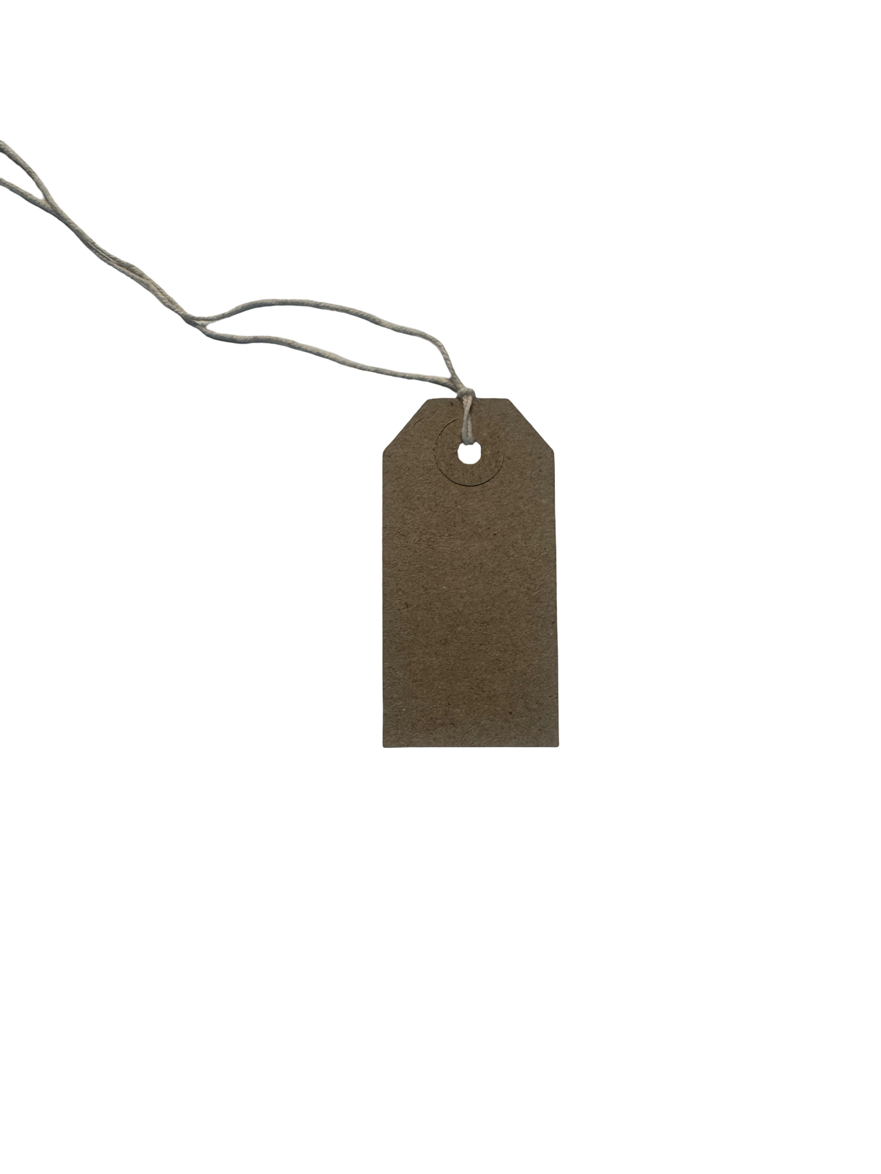 Buff Strung Paper Tags (1000pcs)
