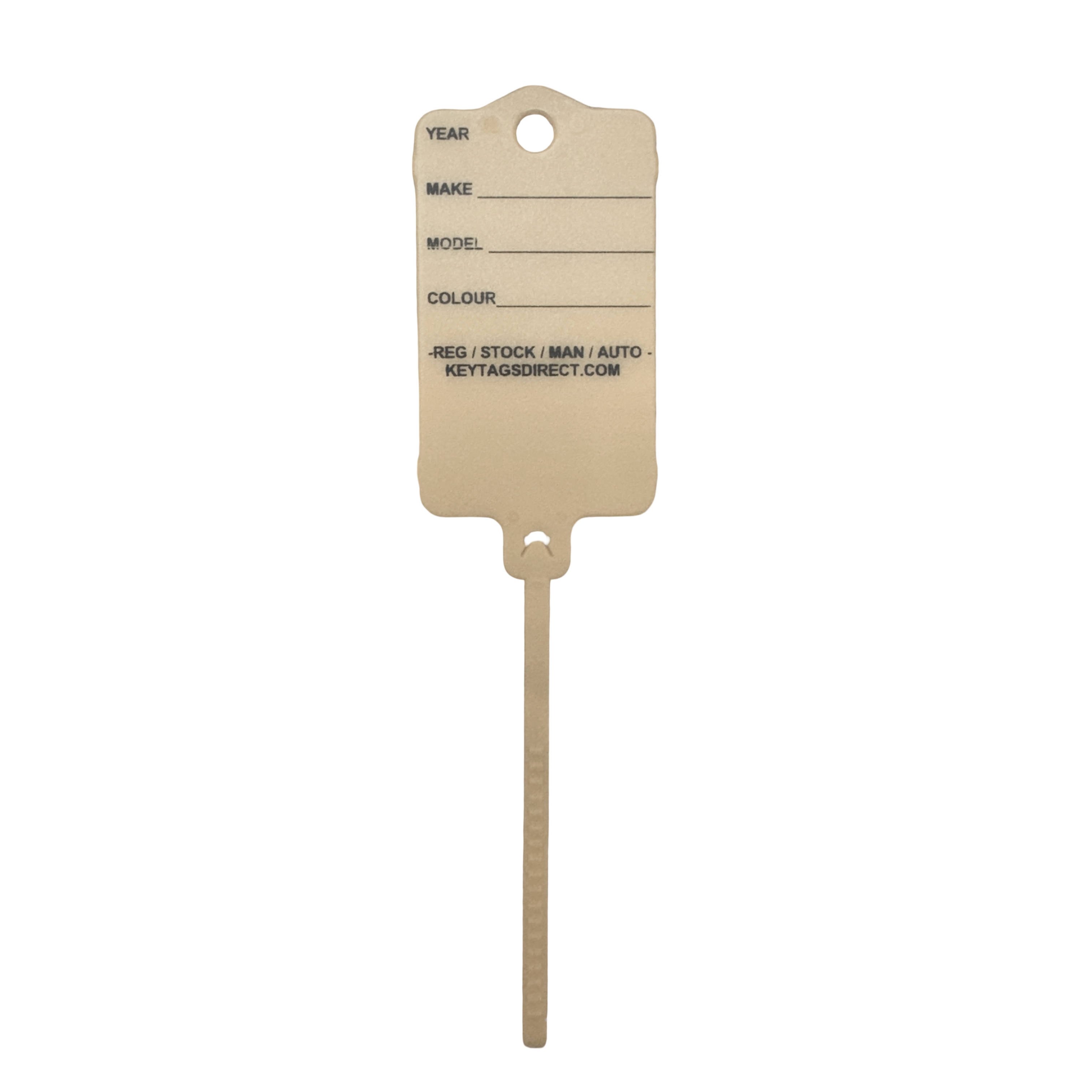 MKII Key tags (With Locking Tail) - Printed