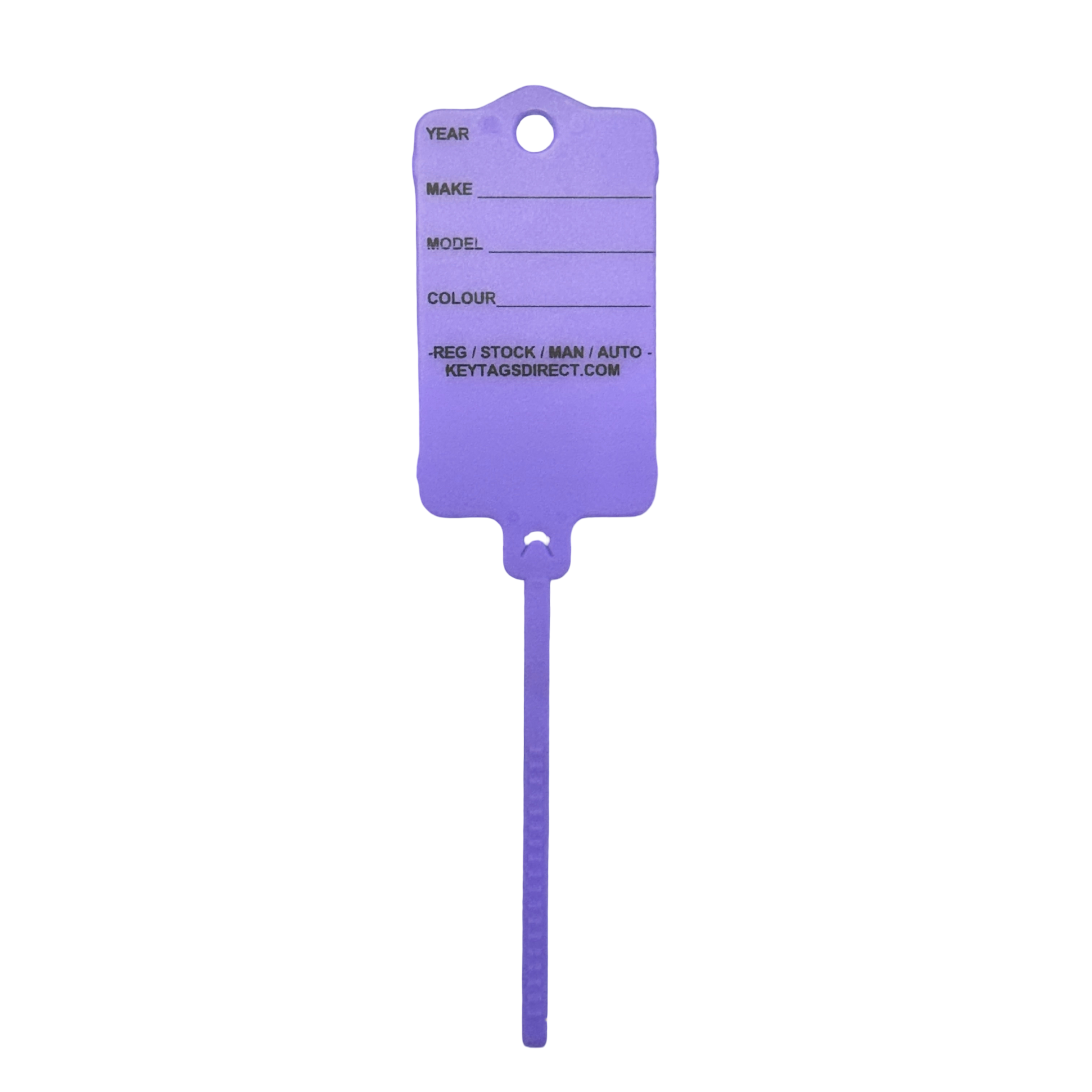 MKII Key tags (With Locking Tail) - Printed