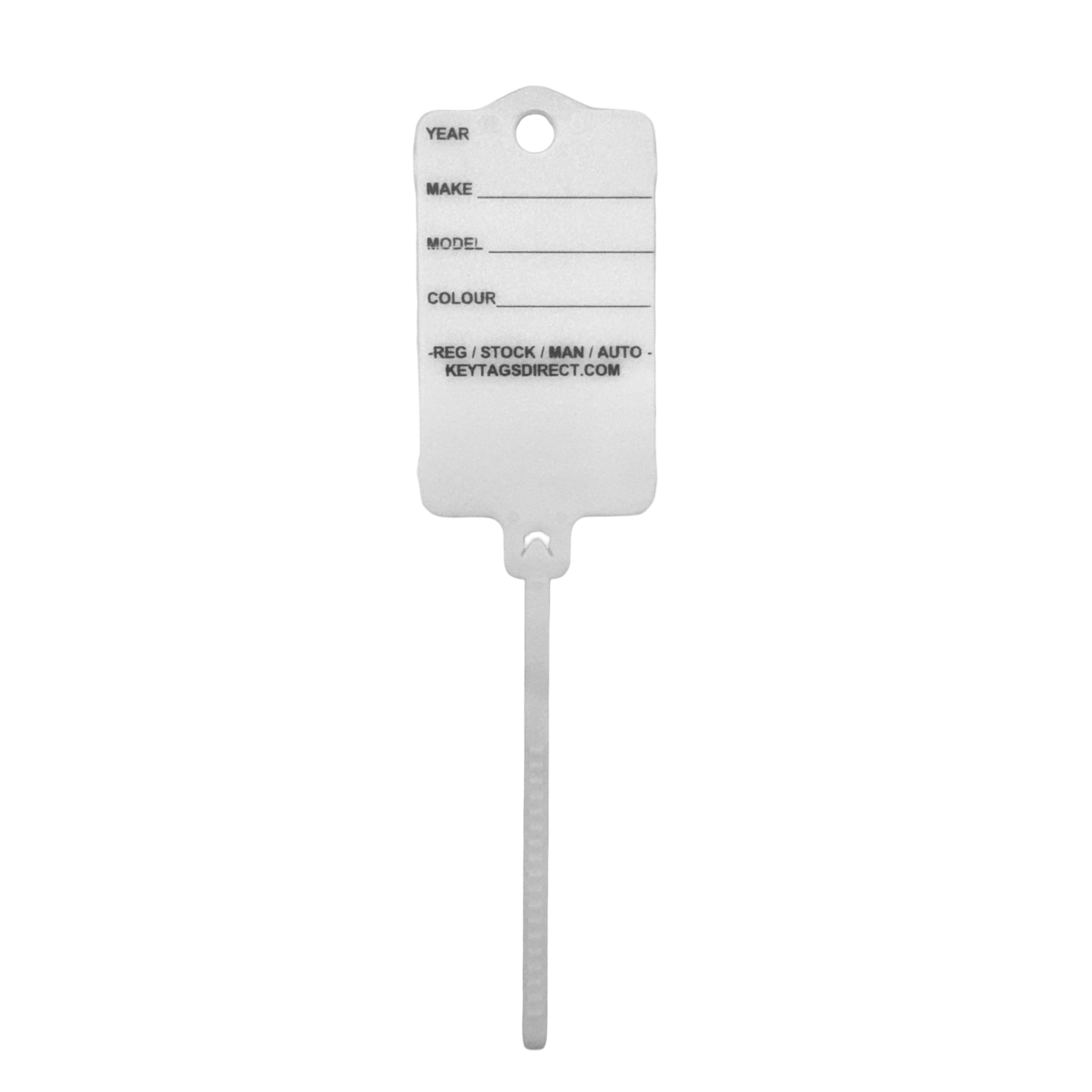 MKII Key tags (With Locking Tail) - Printed
