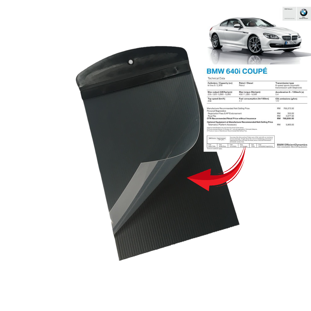 Spec Sheet Holder – A4 Portrait