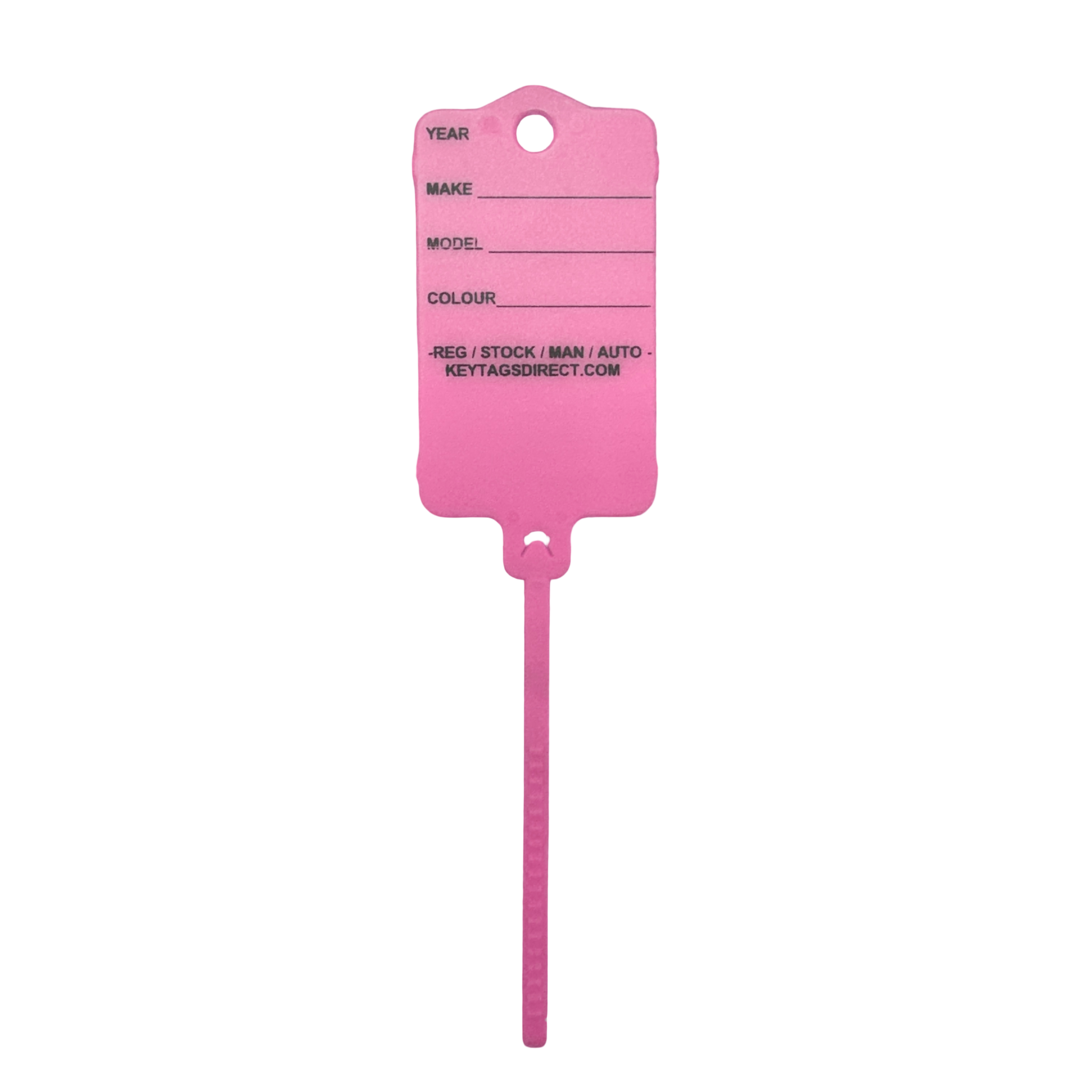 MKII Key tags (With Locking Tail) - Printed
